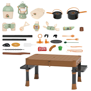 مجموعه اسباب بازی میز کمپینگ Camping Table Playset_اسباب بازی